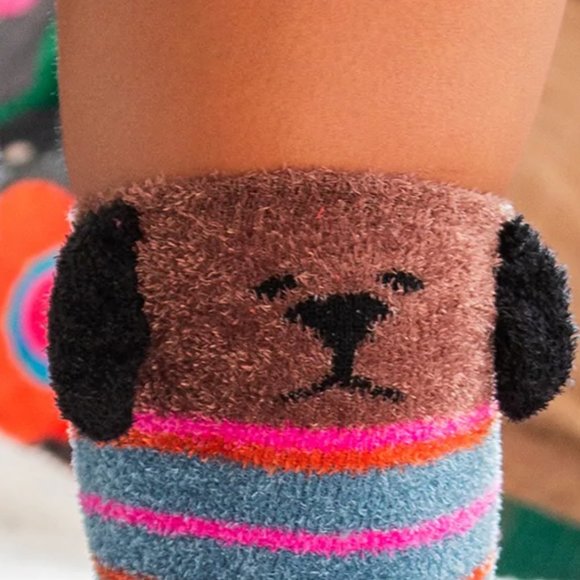 ⭐️HOST PICK⭐️ Plush Over-the-knee Furry Puppy Socks-NWT - Picture 11 of 15